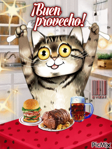 Buen Provecho ! - Darmowy animowany GIF