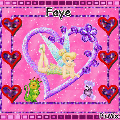 Faye c,est pour toi ♥♥♥ - Animovaný GIF zadarmo