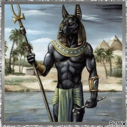 Dieu Egyptien - Nemokamas animacinis gif