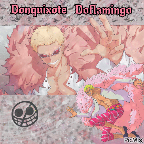 Donquixote Doflamingo | One Piece - Ingyenes animált GIF