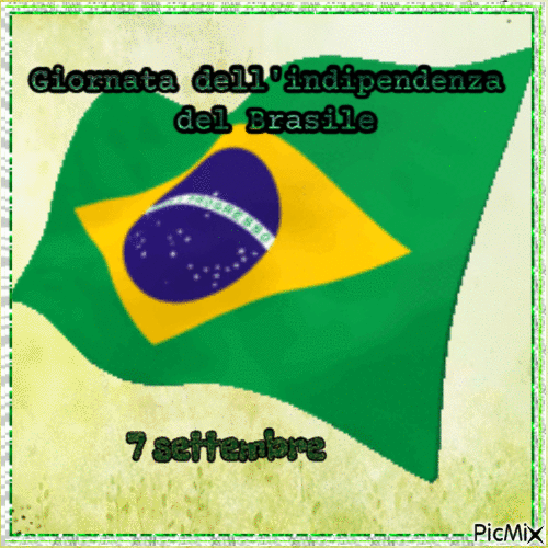 Giornata dell'indipendenza in Brasile - GIF เคลื่อนไหวฟรี