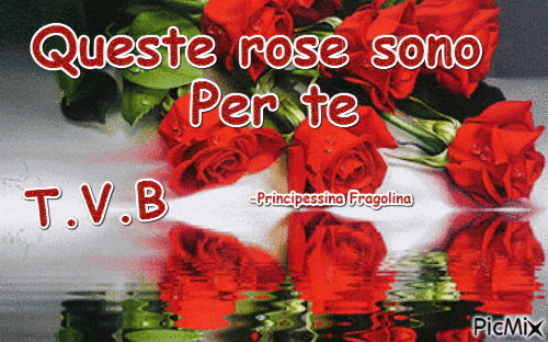 Rose per te... - Free animated GIF