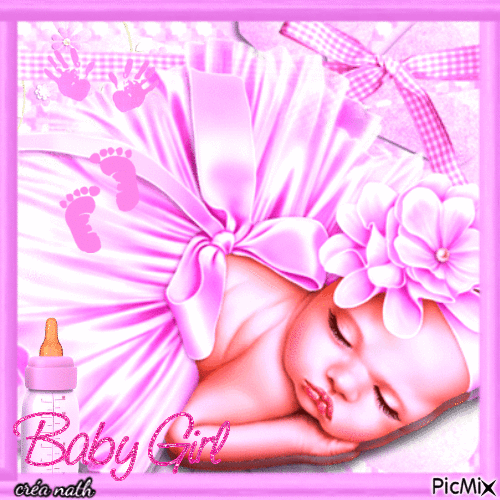 Baby girl....concours - Animovaný GIF zadarmo