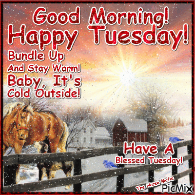 Image result for Happy Tuesday Winter  picmix