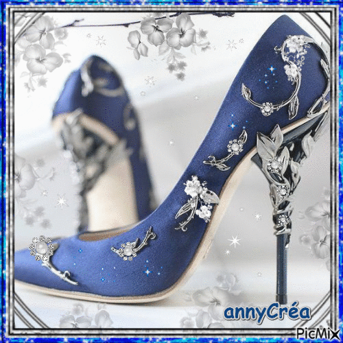 Cinderella's shoes - GIF animado grátis