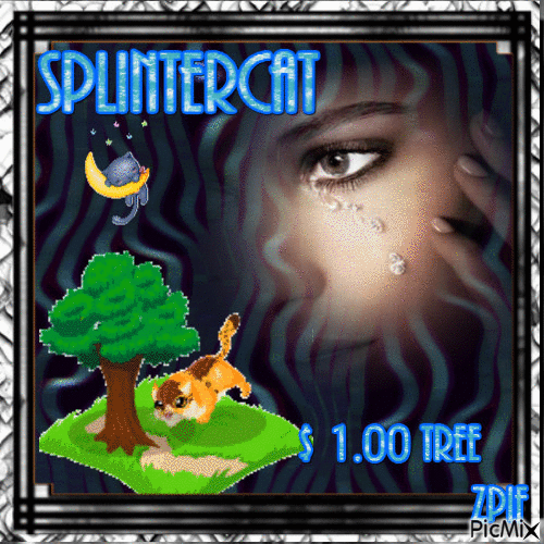 SPLINTERCAT 1.00 TREE - Free animated GIF