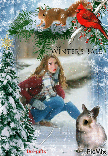 The winter tale - GIF animado gratis