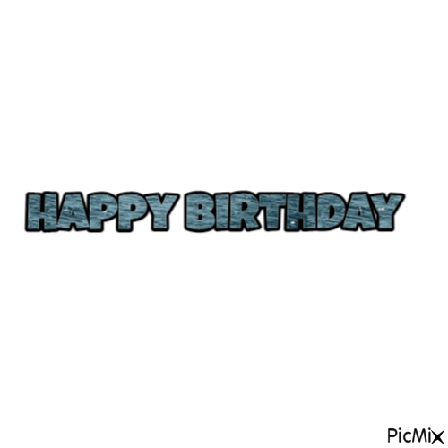 happy Birthday - Free animated GIF