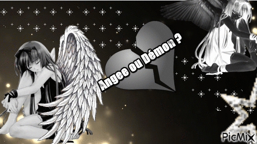 Ange ou Démon - Animovaný GIF zadarmo