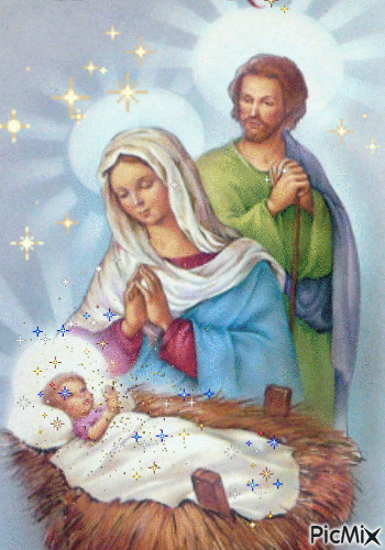 Jesus et Marie - Ilmainen animoitu GIF