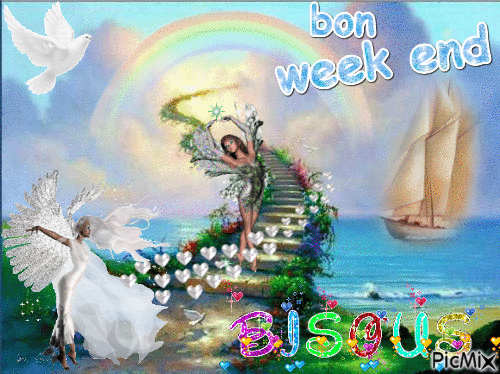 bon week end - Animovaný GIF zadarmo