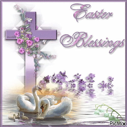 Easter Blessings - Ingyenes animált GIF