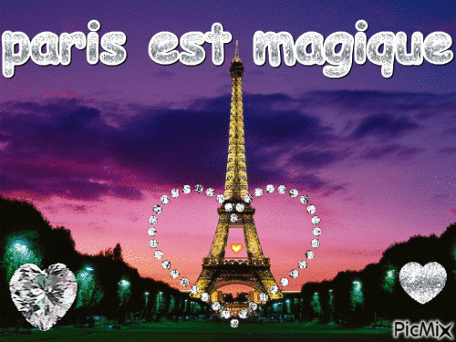 paris - Animovaný GIF zadarmo