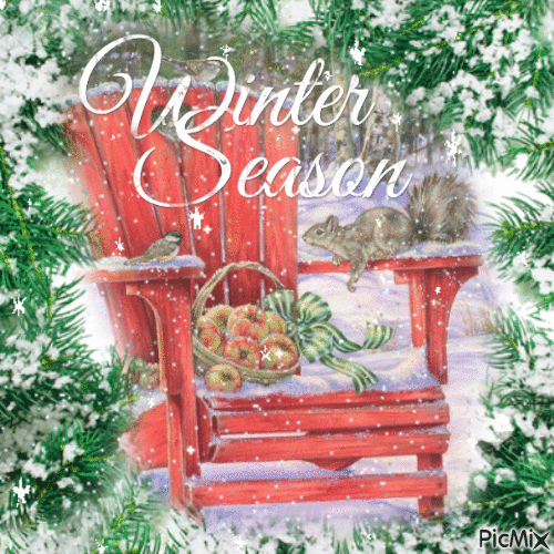Winter Season - 免费动画 GIF