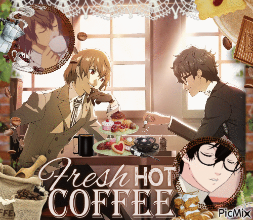 Hot Coffee ☕ - GIF animado gratis
