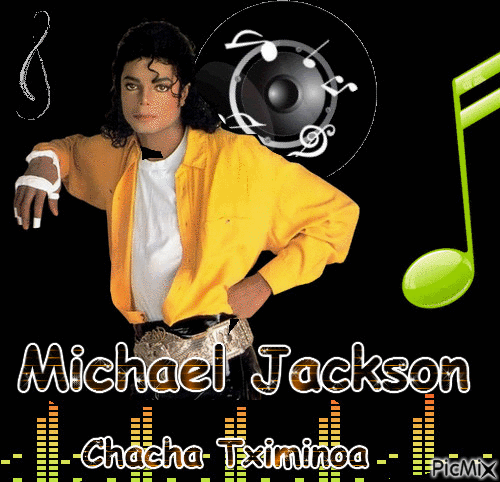 Michael Jackson - Animovaný GIF zadarmo