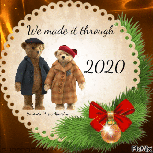 We Made it through 2020 - Nemokamas animacinis gif