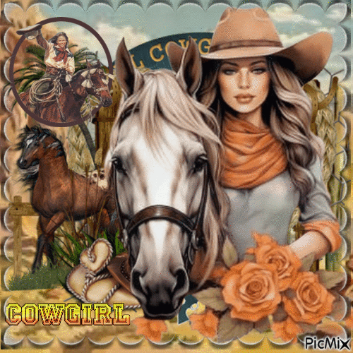 Cowgirl - Ücretsiz animasyonlu GIF