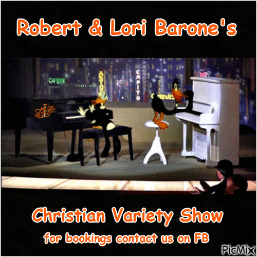 Robert & Lori Barone's Christian Variety Show - Free animated GIF