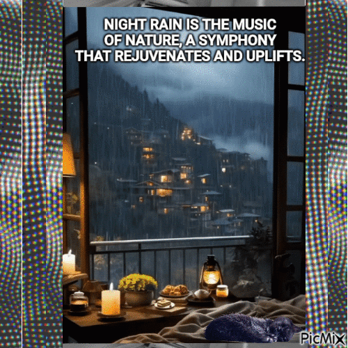 Rainy Nights - GIF animé gratuit