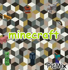minecraft - GIF animé gratuit