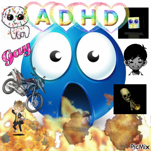 ADHD!!🔥 - Animovaný GIF zadarmo
