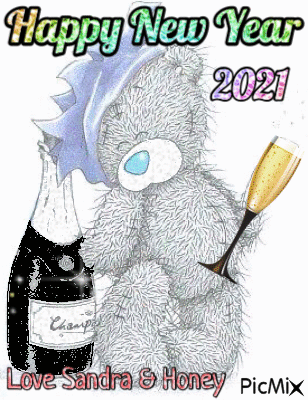 2021 New Year #2 - GIF animasi gratis