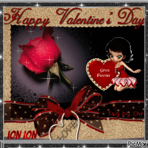 Happy Valentne's Day 2021 - Bezmaksas animēts GIF