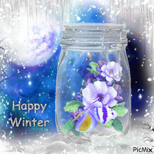 Happy Winter - GIF animate gratis