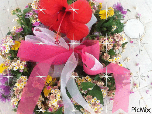 λουλουδια - Δωρεάν κινούμενο GIF