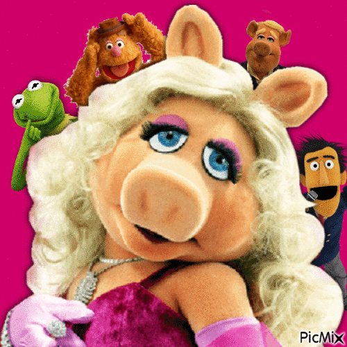 miss piggy - GIF animasi gratis