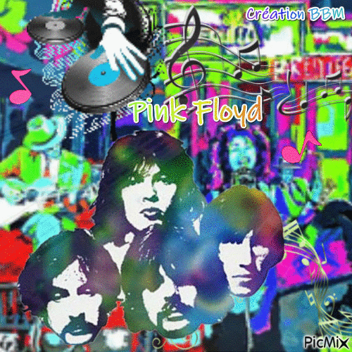 Pink Floyd par BBM - GIF เคลื่อนไหวฟรี