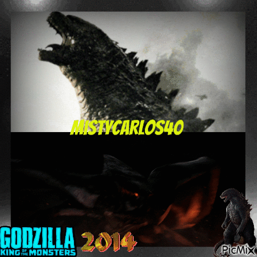 Godzilla 2014 - Бесплатный анимированный гифка