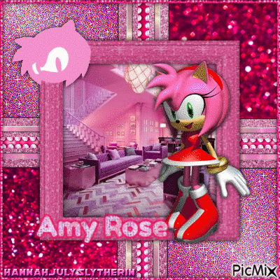 ♥♦♥Amy Rose♥♦♥ - Gratis animeret GIF