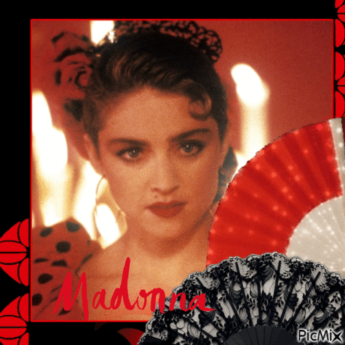 Madonna - Бесплатный анимированный гифка