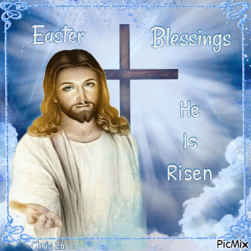 Easter Blessings - Free animated GIF