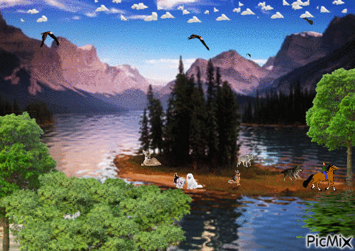 lago - Ilmainen animoitu GIF