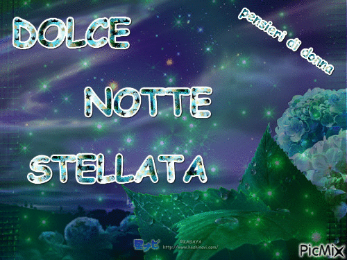 dolce notte - Bezmaksas animēts GIF