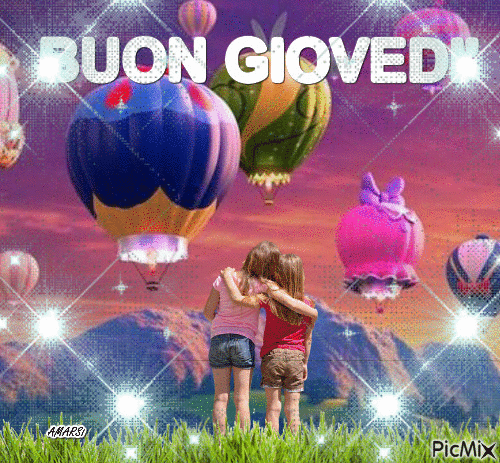 BUON GIOVEDI' - Бесплатный анимированный гифка