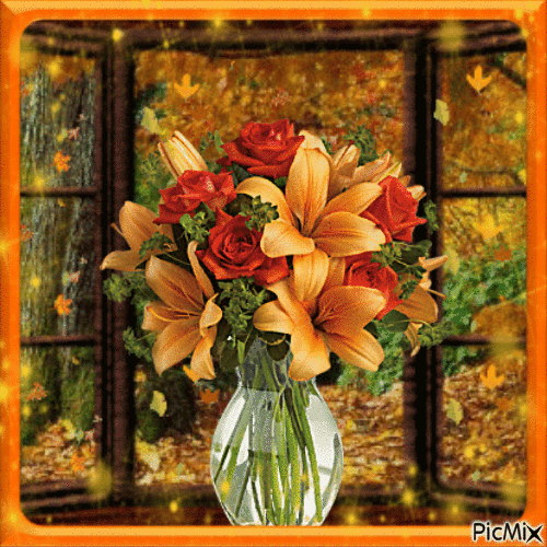 Flower Vase - GIF animé gratuit
