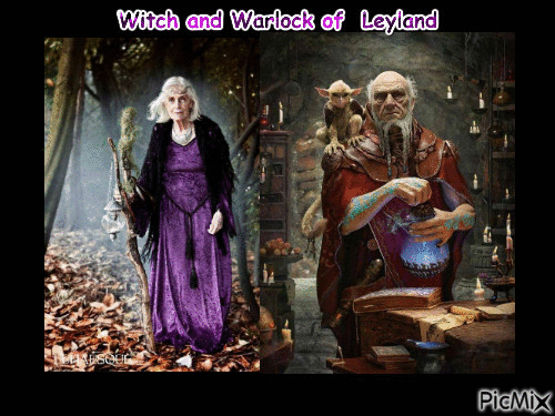 Witch and Warlock of Leyland - Free animated GIF