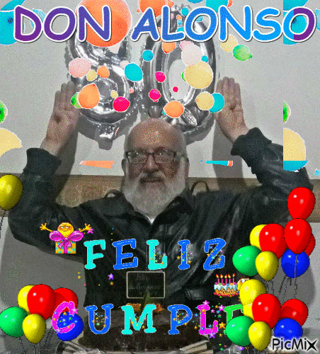 Feliz Cumpleaños - Бесплатный анимированный гифка