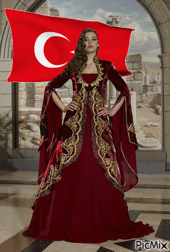 anadolu türk kızı - Ingyenes animált GIF