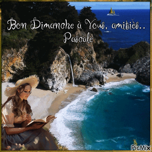 Bon Dimanche les ami(e)s - Безплатен анимиран GIF