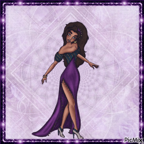 Esmeralda - Nemokamas animacinis gif