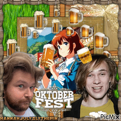 {♣Sterling & William go to Oktoberfest 2023♣} - Gratis animeret GIF