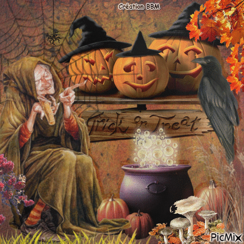 Halloween par BBM - Besplatni animirani GIF