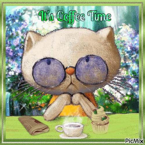 Coffee Time - GIF animado gratis
