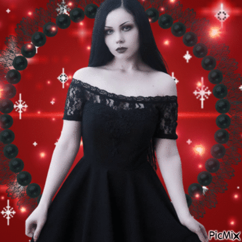 Goth Girl - Besplatni animirani GIF