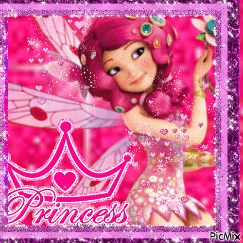PrincesseMia - GIF animado grátis